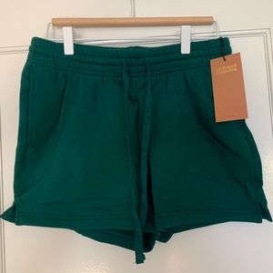 Girlfriend Collective 50/50 Sweat Short (NWT)